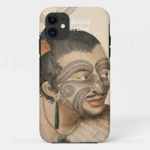 NZ New Zealand Maori Chieftain Art iPhone 5 Fall Case-Mate iPhone Hülle