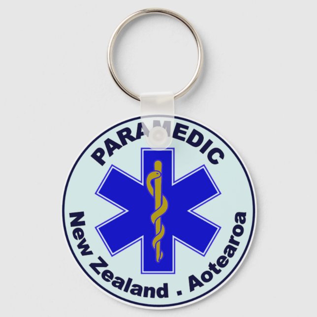 NZ Paramedic Schlüsselanhänger (Vorderseite)