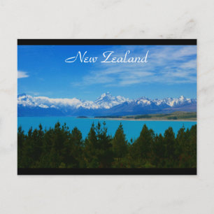 Nz Südalpen Postkarte