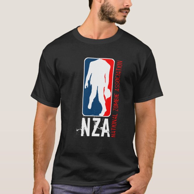 NZA - Nationale Zombie-Vereinigung T-Shirt (Vorderseite)