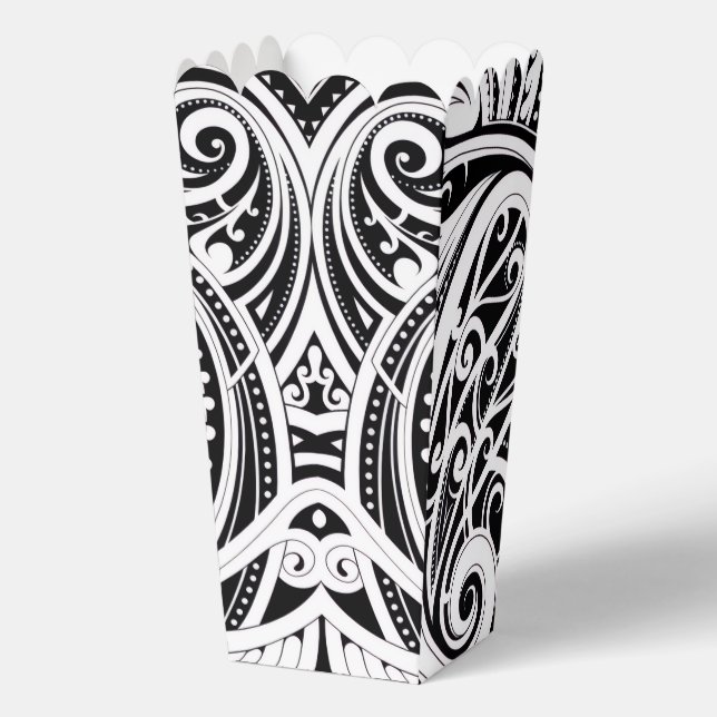 NZKULTUR-einzigartiges Māori-Design Geschenkschachtel (Vorderseite)