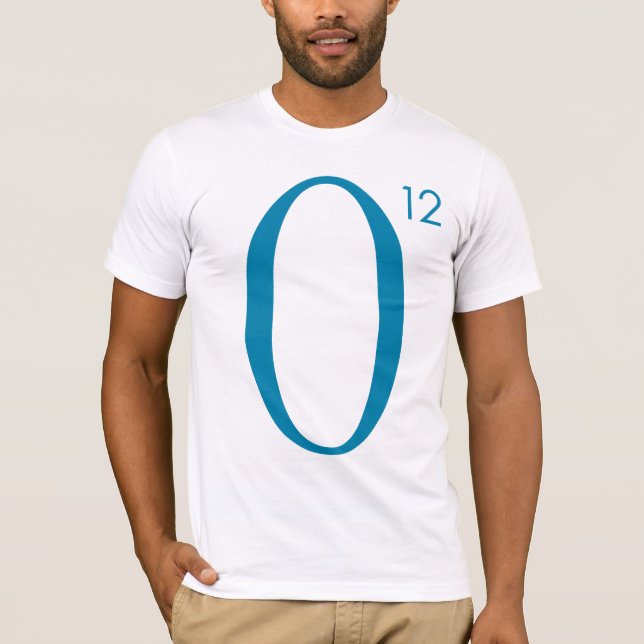 O12 blau/Front T-Shirt (Vorderseite)