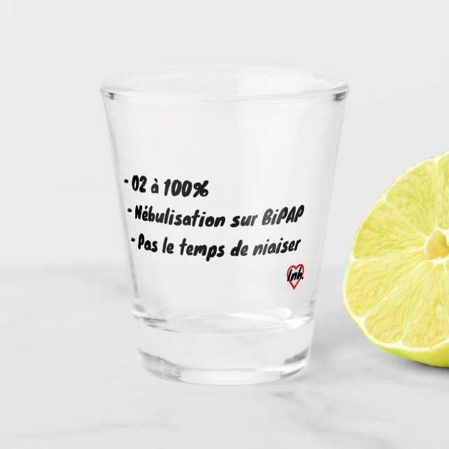 O2-100% Keine Zeit, Glas zu trinken (Vorderseite)