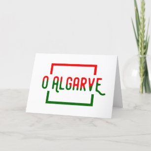 O Algarve Dankeskarte