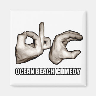 O.B.C. Magnet in Weiß