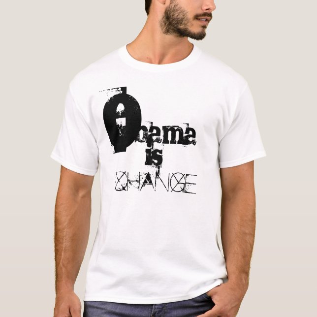 O, bama, ist, ÄNDERUNG T-Shirt (Vorderseite)