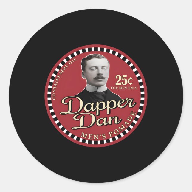 O Brother Dapper Dan Movie Runder Aufkleber (Vorderseite)