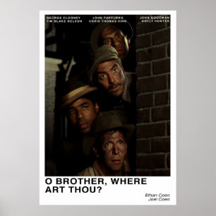O Bruder, wo du bist Poster