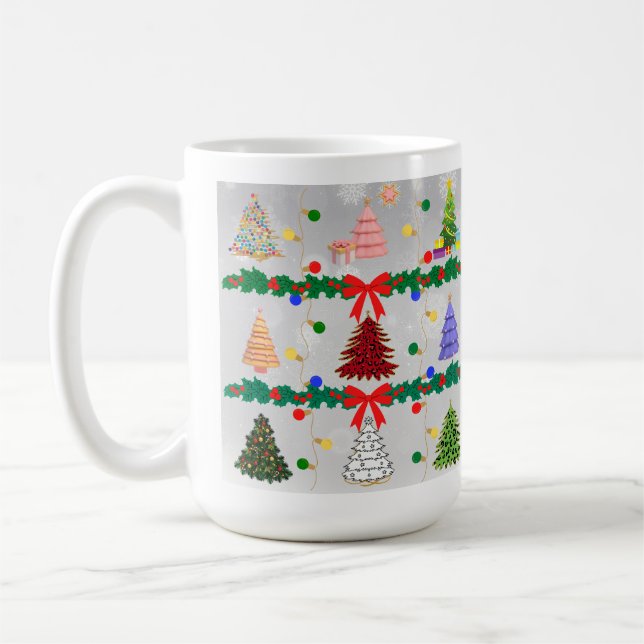 O Christmas Trees Tasse (Links)