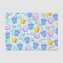 O Christmas Whimsey Folk Art Seidenpapier