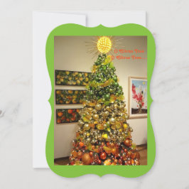 O Citrus Tree Foto Weihnachtskarte aus Florida Feiertagskarte