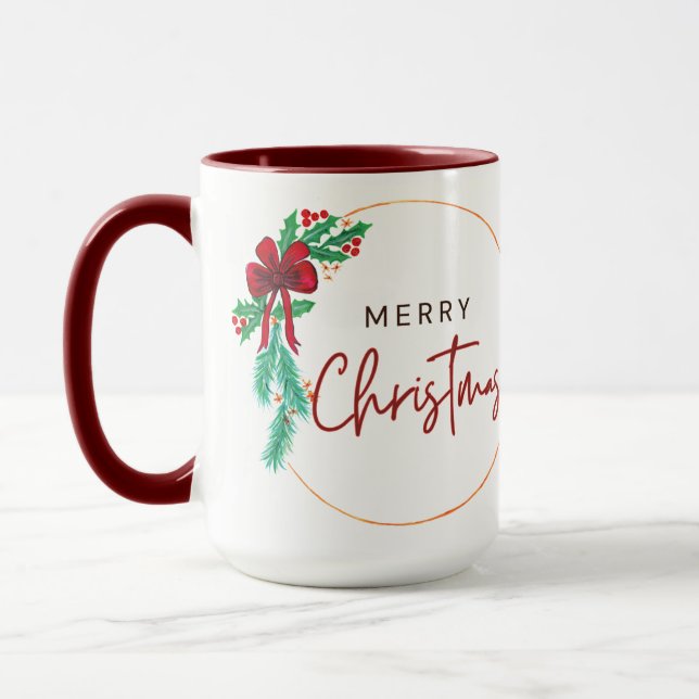 O Come All Ye Faithful | Christian Christmas Mug Tasse (Links)
