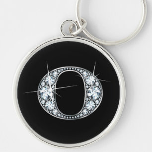 "O" Diamond Bling Keychain Schlüsselanhänger