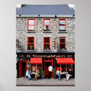 O Donnabhains irisches Bar Poster