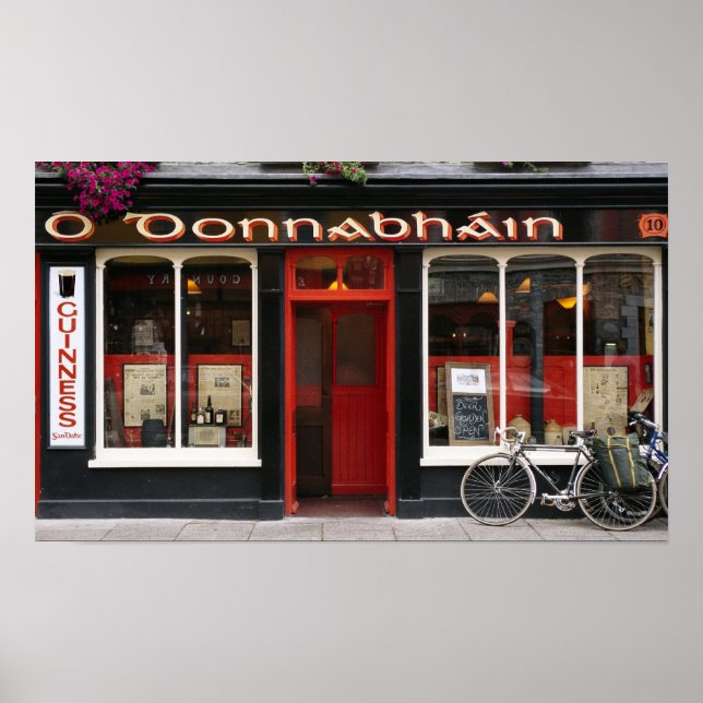 O Donnabhains irisches Bar Poster (Vorne)