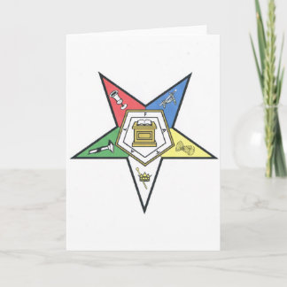 O.E.S. Produkte Feiertagskarte