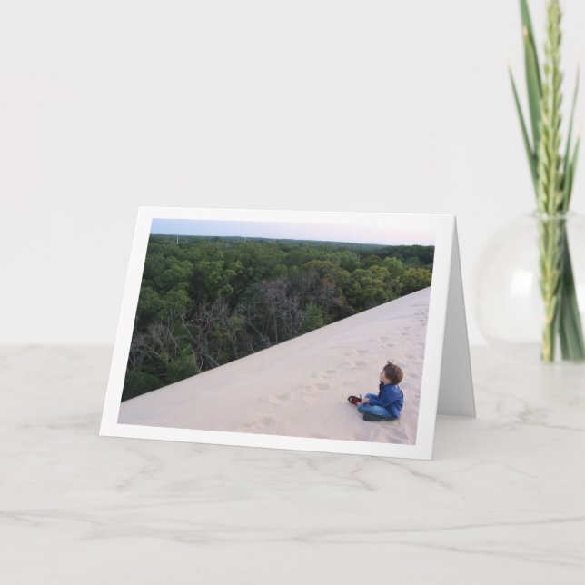 O Earth Wilder Indiana Dunes Card Karte (Vorderseite)