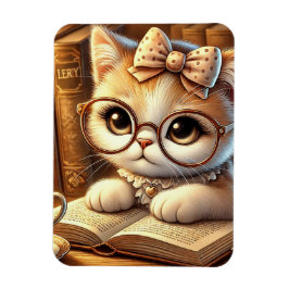 "O Encanto Felino: Guardiões Ímã Flexível com Foto Magnet