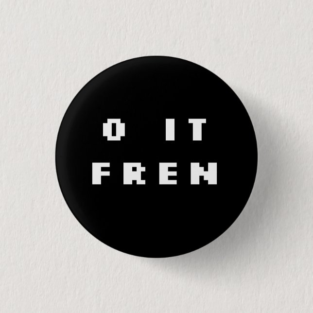 O ES FREN Abzeichen (INV) Button (Vorderseite)
