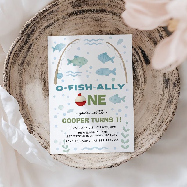 O-Fisch-Ally 1. Geburtstag Einladung (Von Creator hochgeladen)