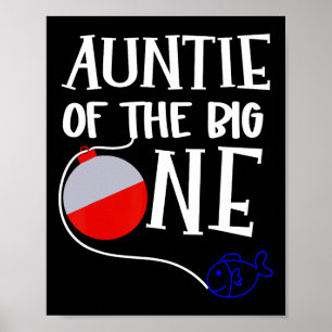 O-fisch-ally eine Tante des großen einen Geburtsta Poster
