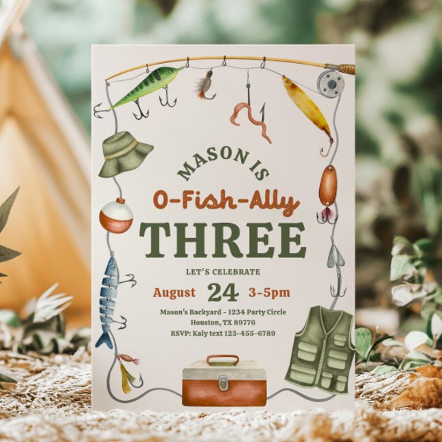 O-Fisch-Ally Einladung zum 3. Geburtstag (Von Creator hochgeladen)