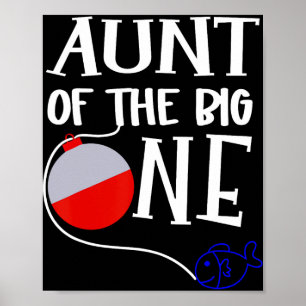O-fisch-almente eine Tante des großen Geburtstagsj Poster