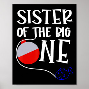 O-fisch-entlich eine Schwester des großen Geburtst Poster