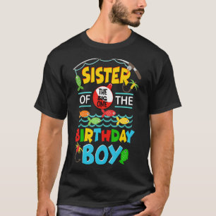 O Fisch nur ein Geburtstag Outfit Schwester der Bi T-Shirt