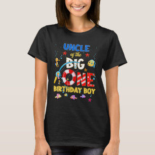 O Fisch nur einen Geburtstag Onkel des Geburtstags T-Shirt