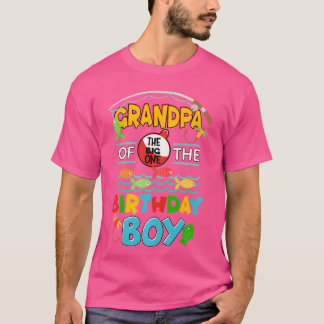 O Fisch nur einen Geburtstagsgrandpa des Geburtsta T-Shirt