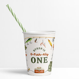 O-Fish-Ally Birthday Paper Cup Pappbecher