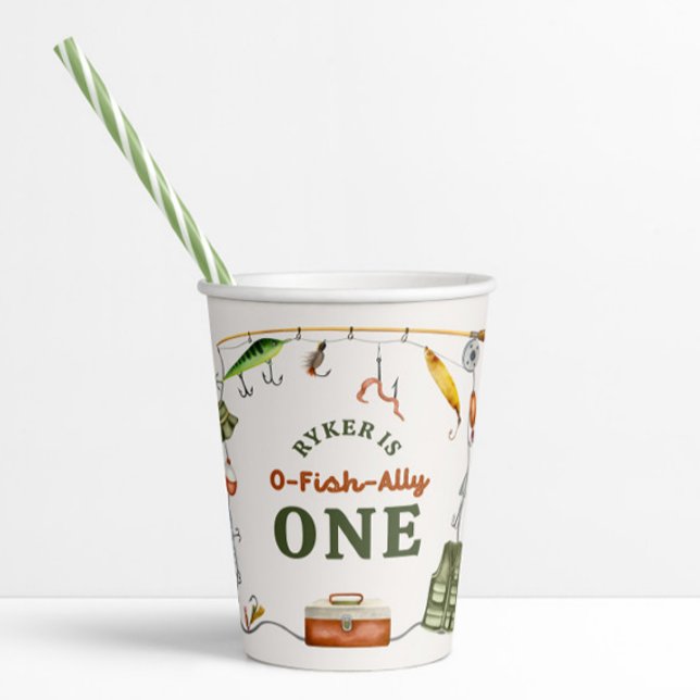 O-Fish-Ally Birthday Paper Cup Pappbecher (Von Creator hochgeladen)