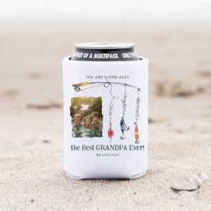 O-Fish-Ally Die besten Großpa-Kinder Namen & Foto Dosenkühler