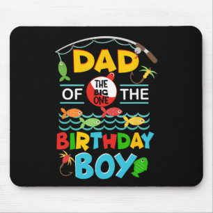 O Fish Ally Ein Geburtstagsoutfit Papa des Geburts Mousepad