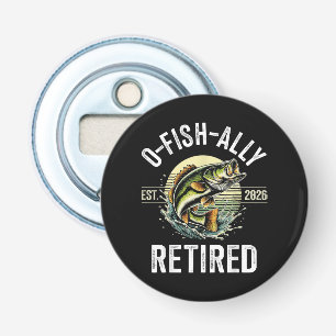 O-Fish-Ally Im Ruhestand 2026 Fischer Angeln Flaschenöffner