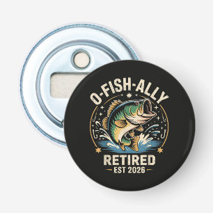 O-Fish-Ally Im Ruhestand 2026 Fischer Angeln Flaschenöffner