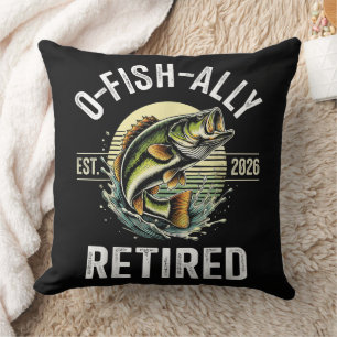 O-Fish-Ally Im Ruhestand 2026 Fischer Angeln Kissen
