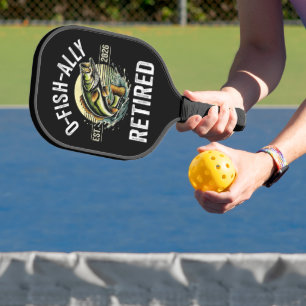 O-Fish-Ally Im Ruhestand 2026 Fischer Angeln Pickleball Schläger