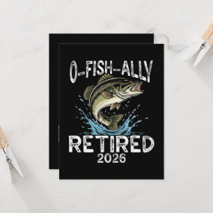 O-Fish-Ally Im Ruhestand 2026 Humor Lustig Einladung