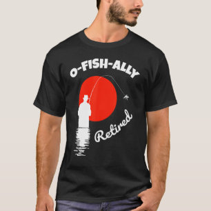 O Fish Ally Im Ruhestand Plant Zur Rente Liebe Z T-Shirt