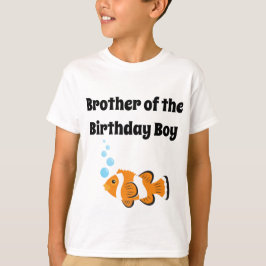 O-Fish-ally One Birthday Party Brother T - Shirt