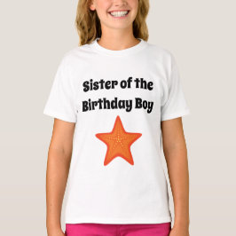 O-Fish-ally One Birthday Party Sister T - Shirt