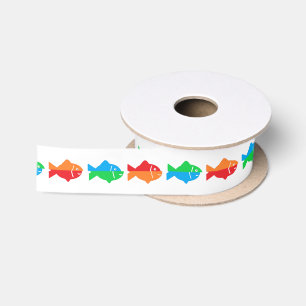 O-Fish-Ally One Fischer 1. Geburtstag Satinband