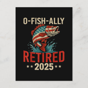 O-Fish-Ally Remüde 2025 Fischer-Ruhestand Begleitkarte