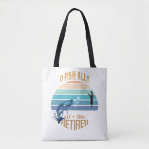 🎣 "O-Fish-Ally Remüde: Catching Dreams Tasche"
