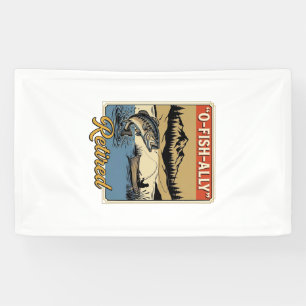 O-Fish-Ally Ruhestand Vintage Angler-Shirt Design_ Banner