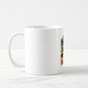 O-Fish-Ally Ruhestand Vintage Angler-Shirt Design_ Kaffeetasse