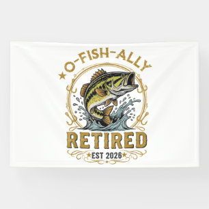 O Fish Ally Seit 2026 Im Ruhestand Fischerei-Rentn Banner