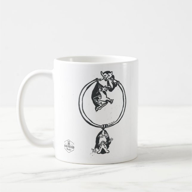 O für Opossum Kaffeetasse (Links)